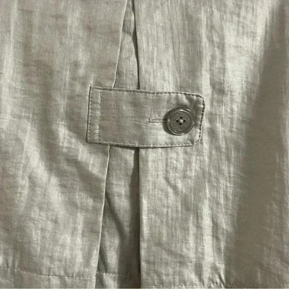 Shin Choi Button Light Weight Jacket Womens Size 10 Shimmery - Picture 7 of 9